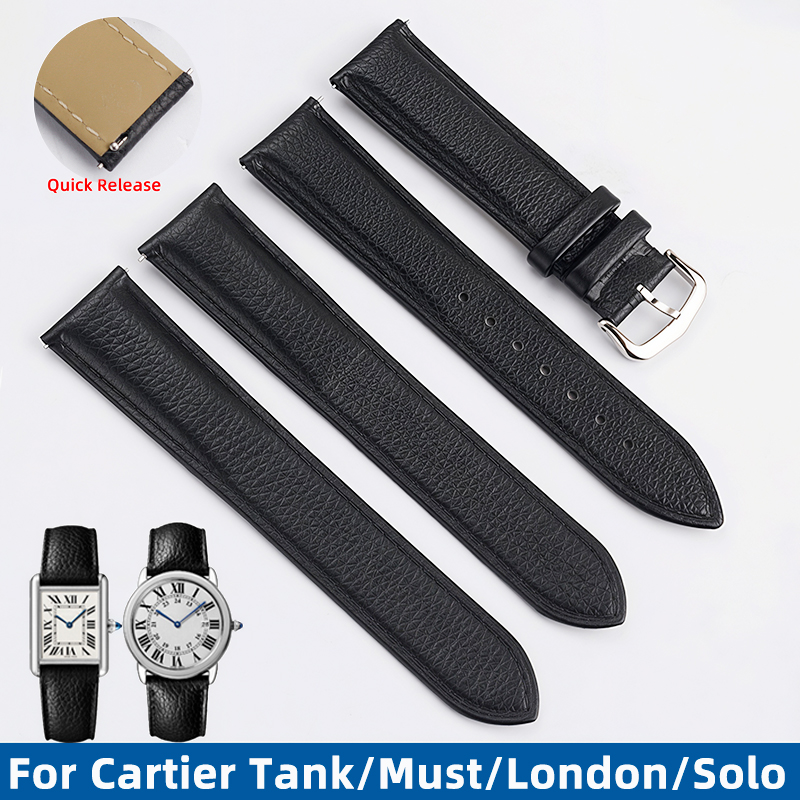 Cartier Watch Tank - 16/17/19/20/22/23mm 까르띠에 탱크 머스트 런던 솔로용