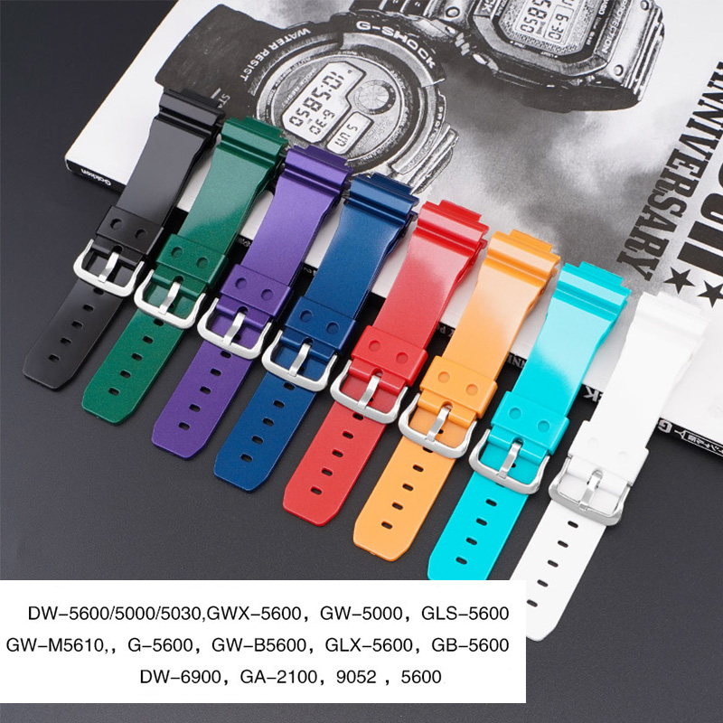 Casio Watch G-Shock Dw-5600 - 송진 실리콘 스트랩, 카시오 G-SHOCK GA-2100