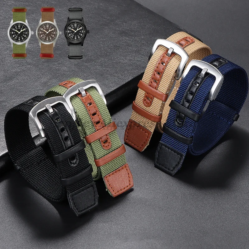 Nato Strap Nylon - 해밀턴 카키 필드 팔찌 스마트 시계