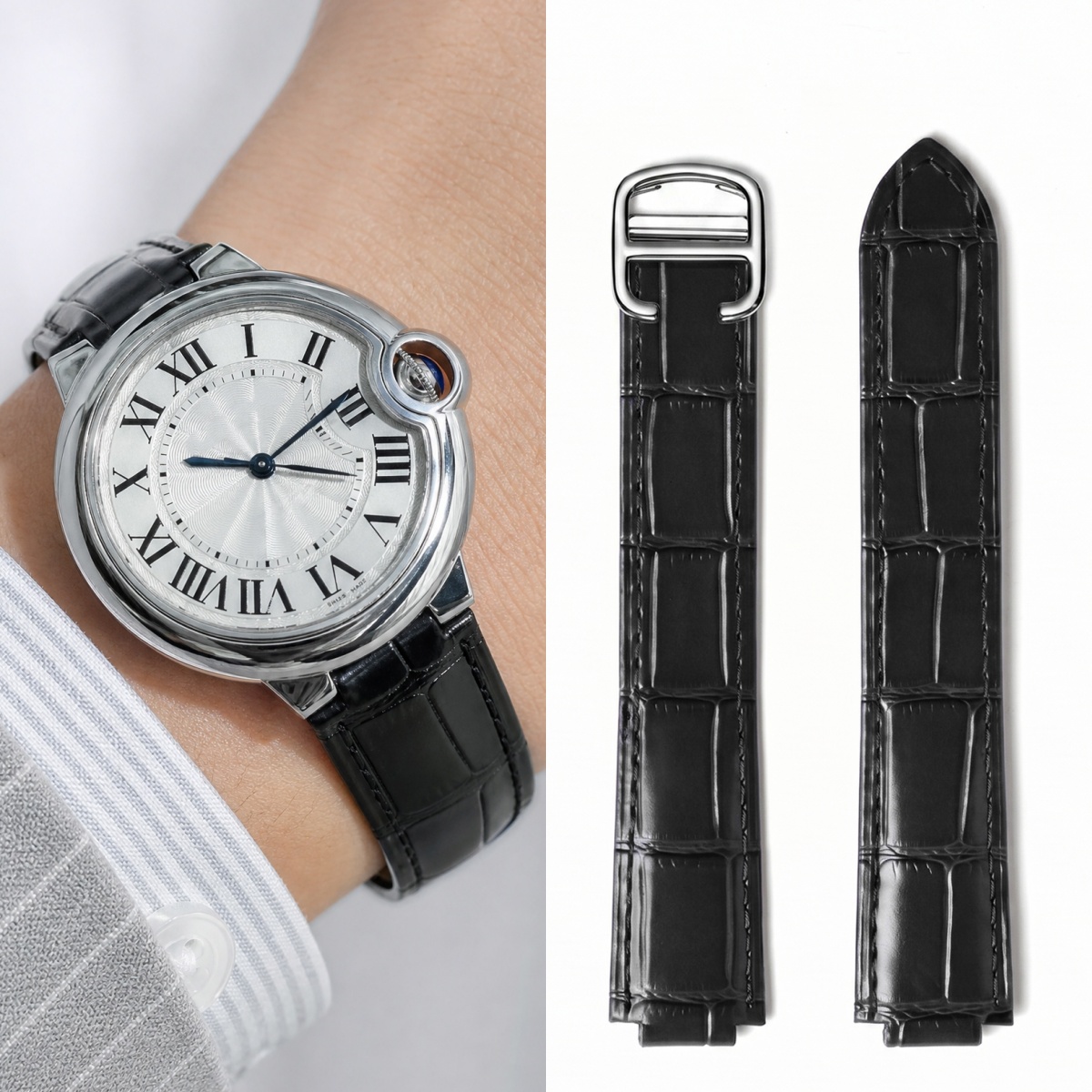 Cartier Watch Ballon Bleu - 까르띠에 발롱 블루 탱크 시리즈 시계줄