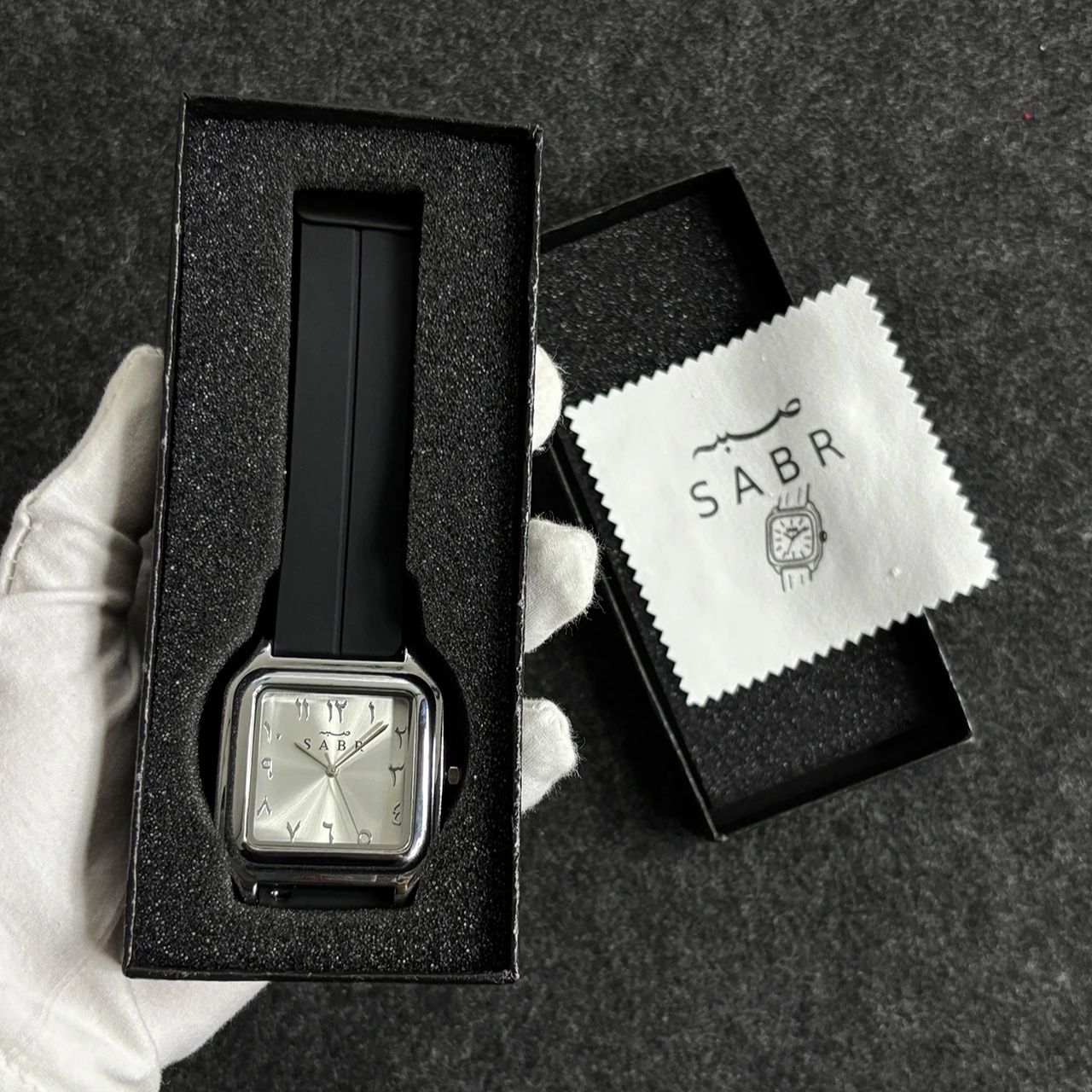 Cartier Watch Santos - SABR 아라비아 숫자 시계 남성용 합금