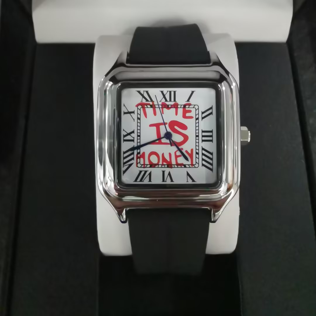 Cartier Watch Santos - 시간은 돈이다 남성용 방수 고급 비즈니스