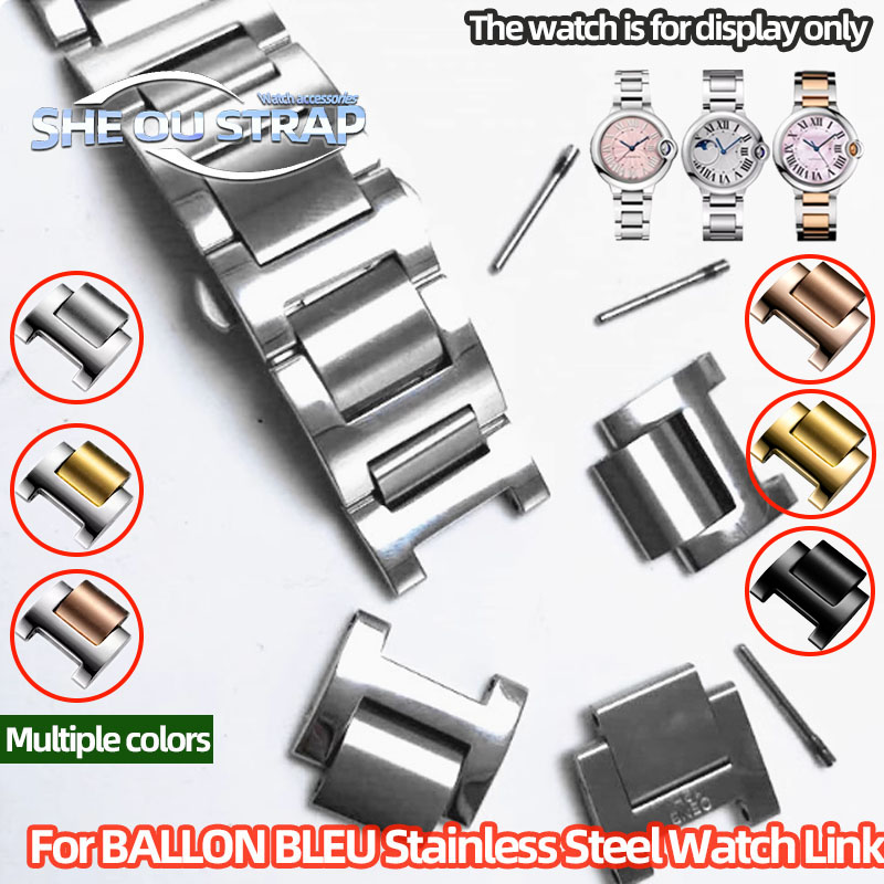 Cartier Watch Ballon Bleu - CARTIER BALLON BLEU 스트랩 스틸 시계