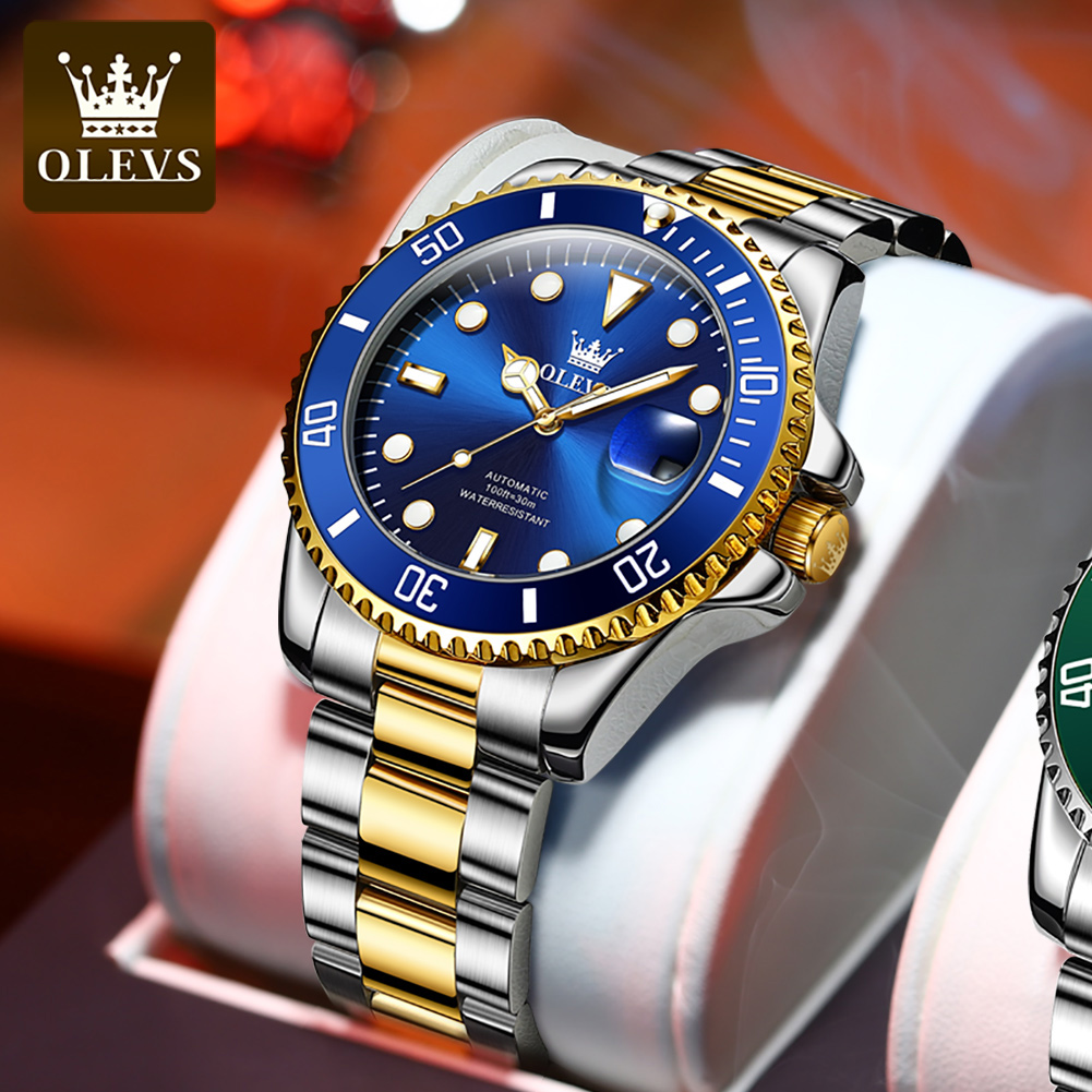 Rolex Watch Datejust - OLEVS 6650 남자 시계 클래식 원래