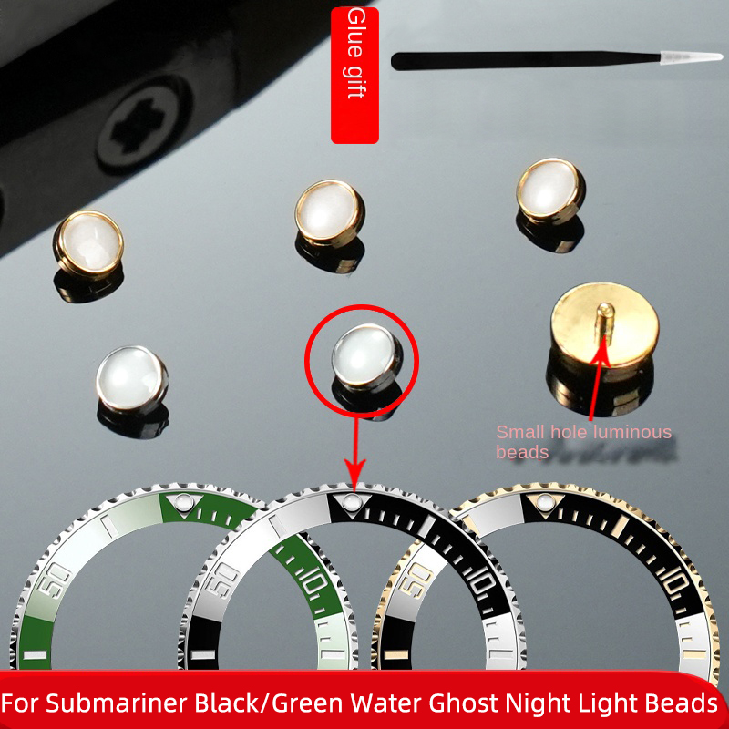 Rolex Watch Daytona - 롤렉스 Submariner 빛나는 구슬 녹색 검은