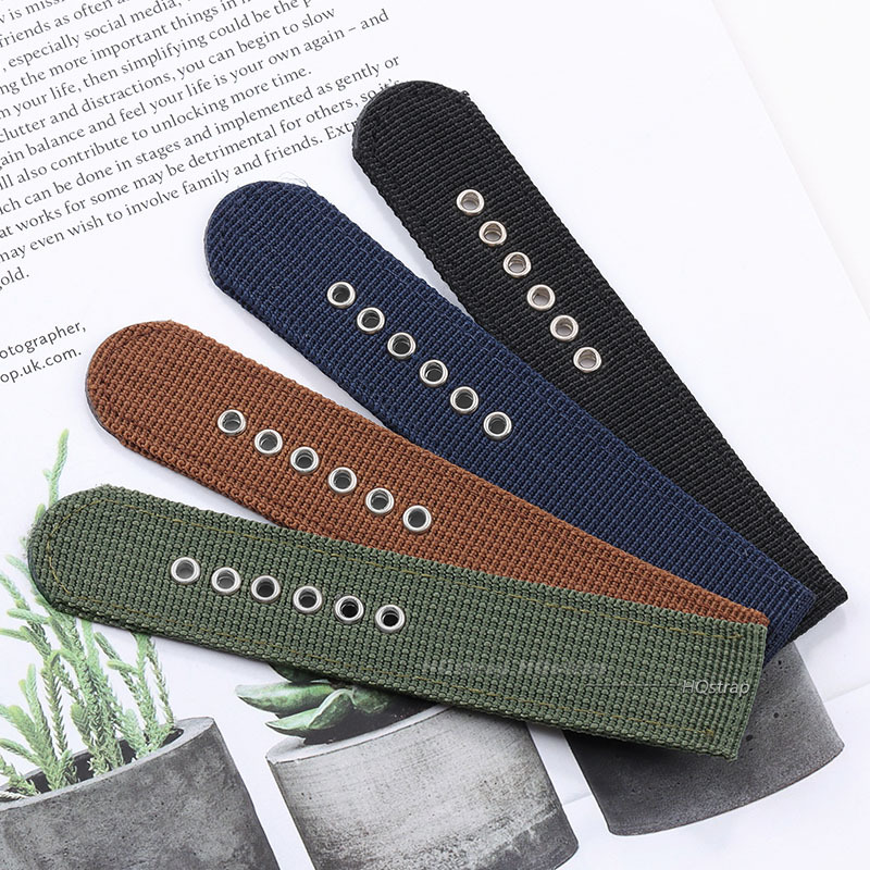 나일론 시계 스트랩 브라운 그린 블랙 밴드 군사 캐주얼 - Nato Strap Nylon 리뷰 및 가격