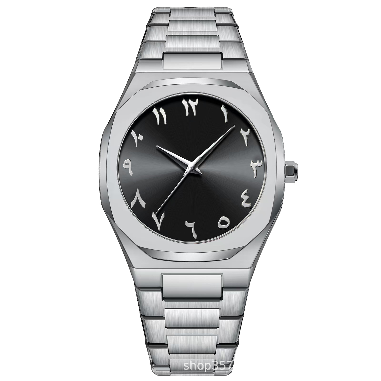 세련된 남성용 쿼츠 시계, 중동 아랍 숫자 다이얼, 스 - Cartier Watch Santos 리뷰 및 가격