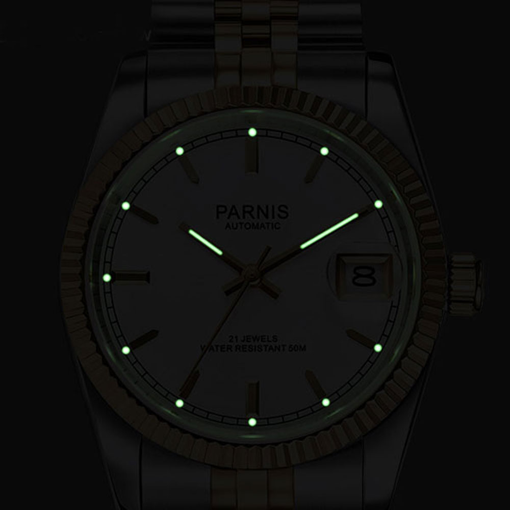 파르니스 36mm 남성용 오토매틱 시계 미요타 8215 - Rolex Watch Datejust 리뷰 및 가격