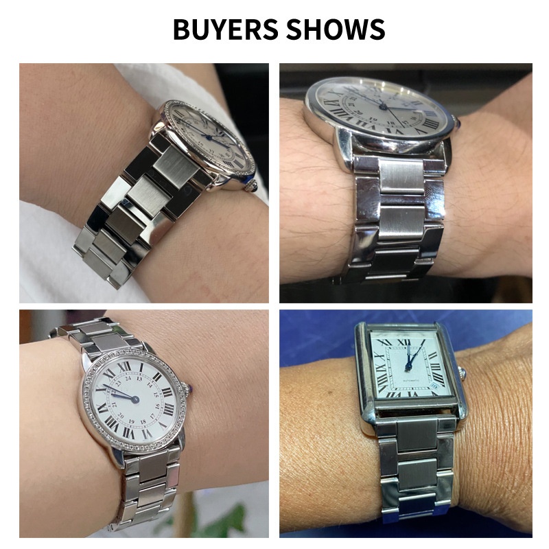 까르띠에 탱크 론던 솔로 클레어 시리즈 스테인리스 스틸 - Cartier Watch Tank 리뷰 및 가격